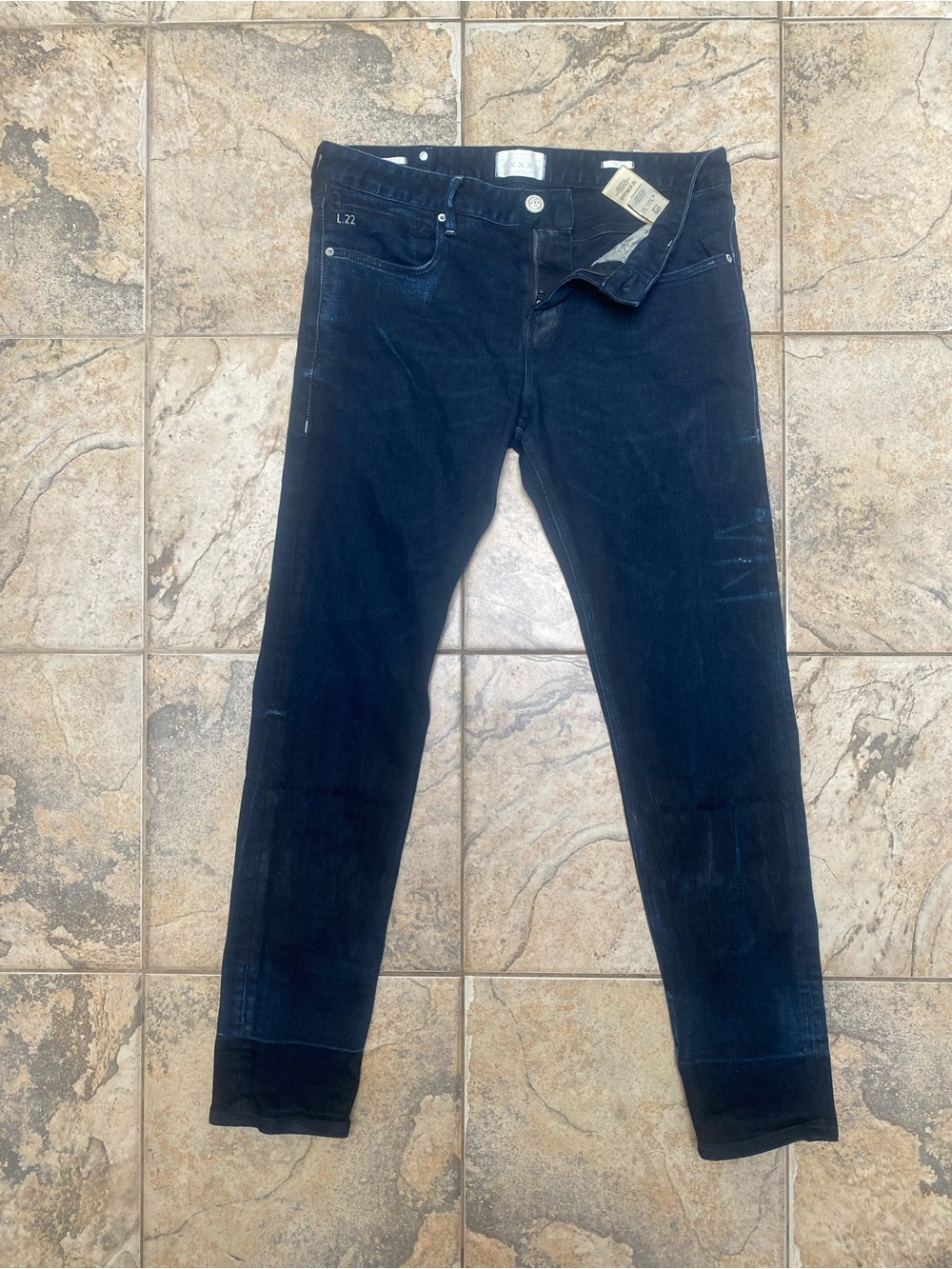 Scotch & Soda Tye Men's Slim Jeans in Dark Blue Size 32 x 32